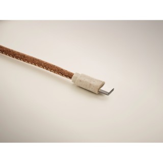 Cable de carga 3 en 1 corcho personalizado